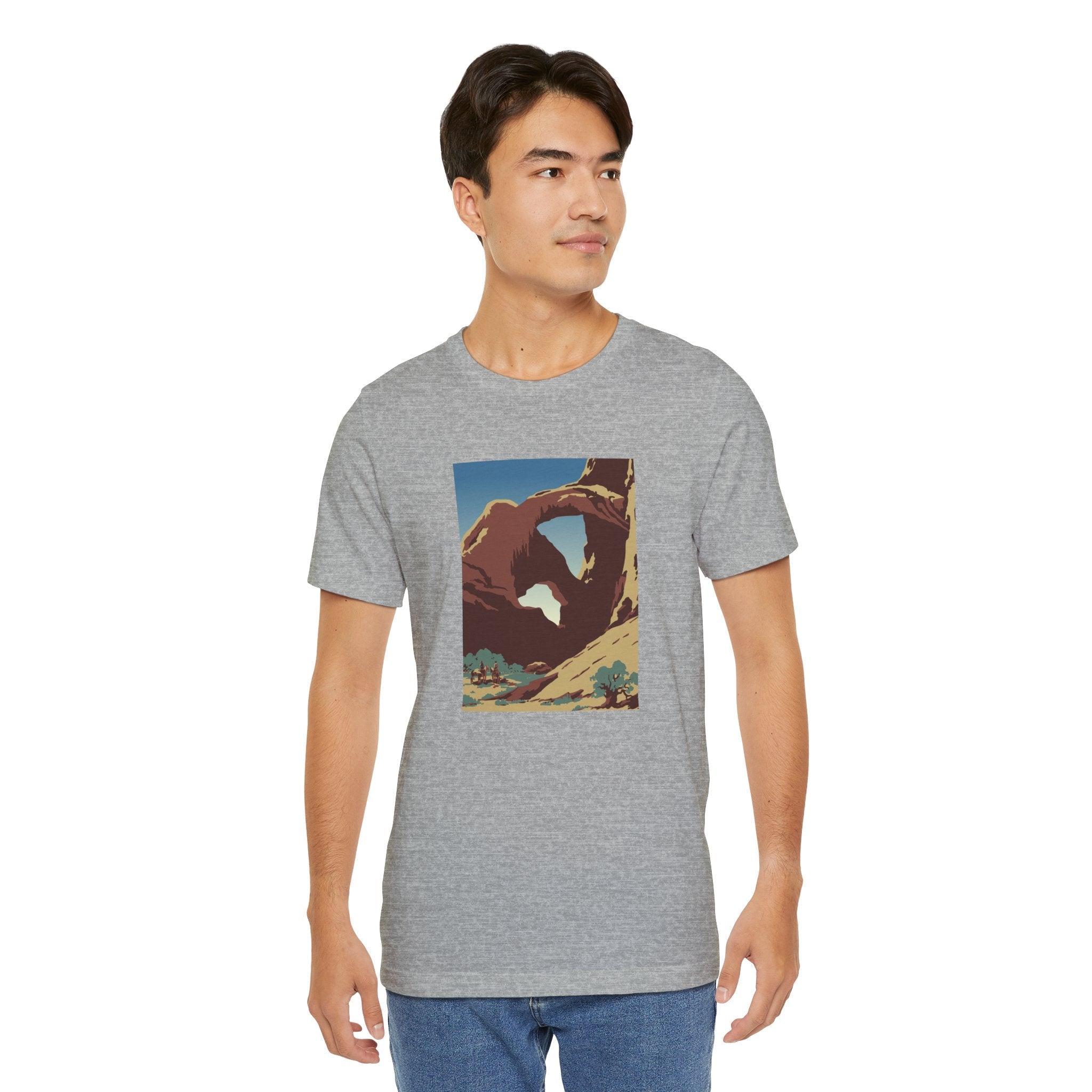 POP Culture Classics Arches Unisex Jersey Short Sleeve T-Shirt - POPvault