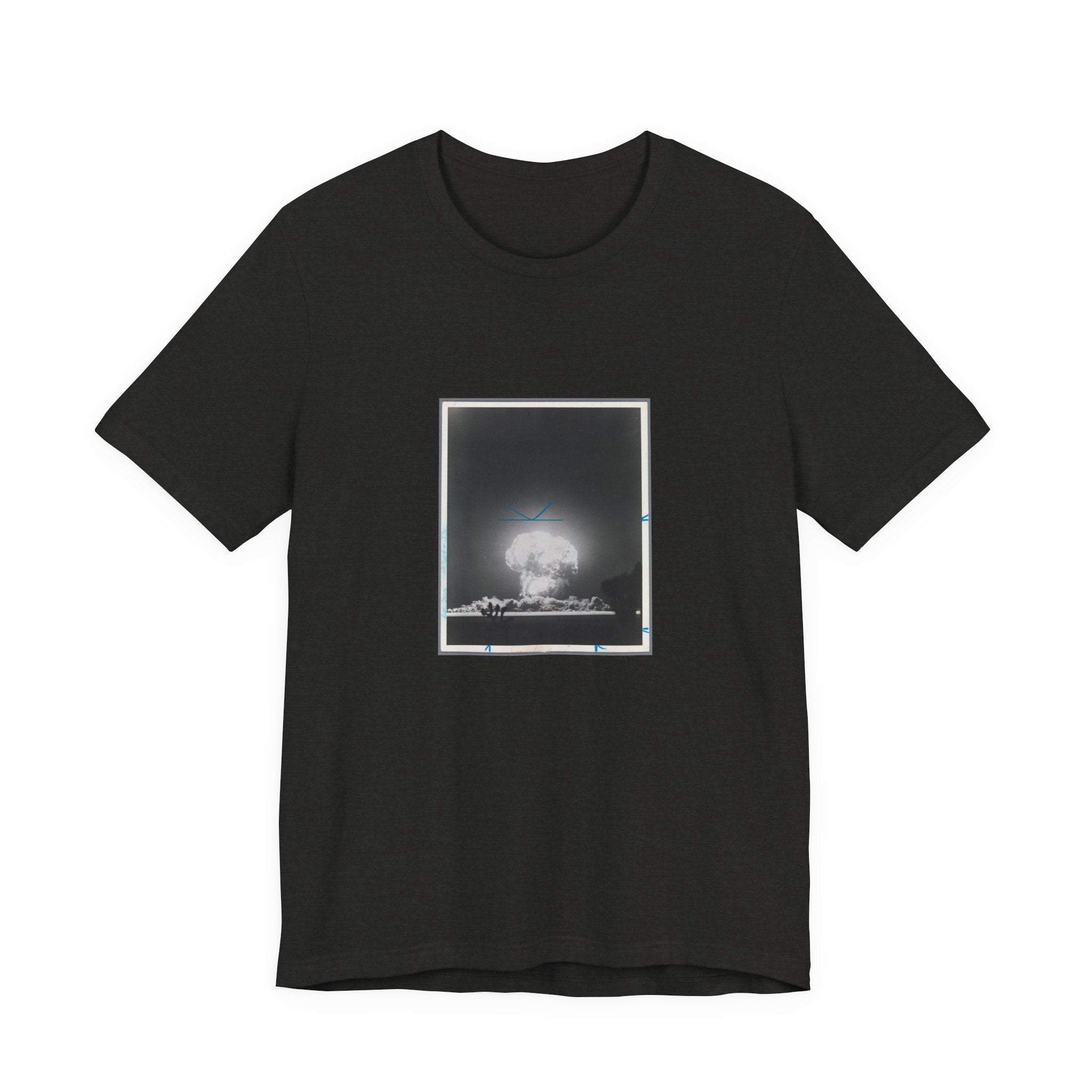 POP Culture Classics Atomic Bomb Test Image Unisex Jersey Short Sleeve T-Shirt - POPvault