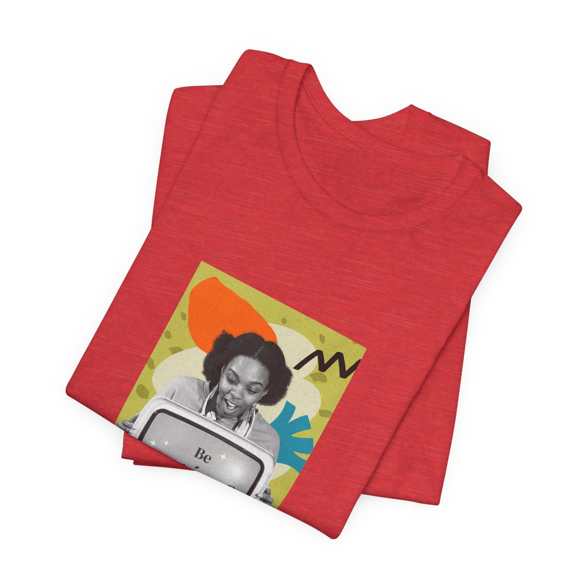 POP Culture Classics Be Curious Still Unisex Jersey Short Sleeve T-Shirt - POPvault