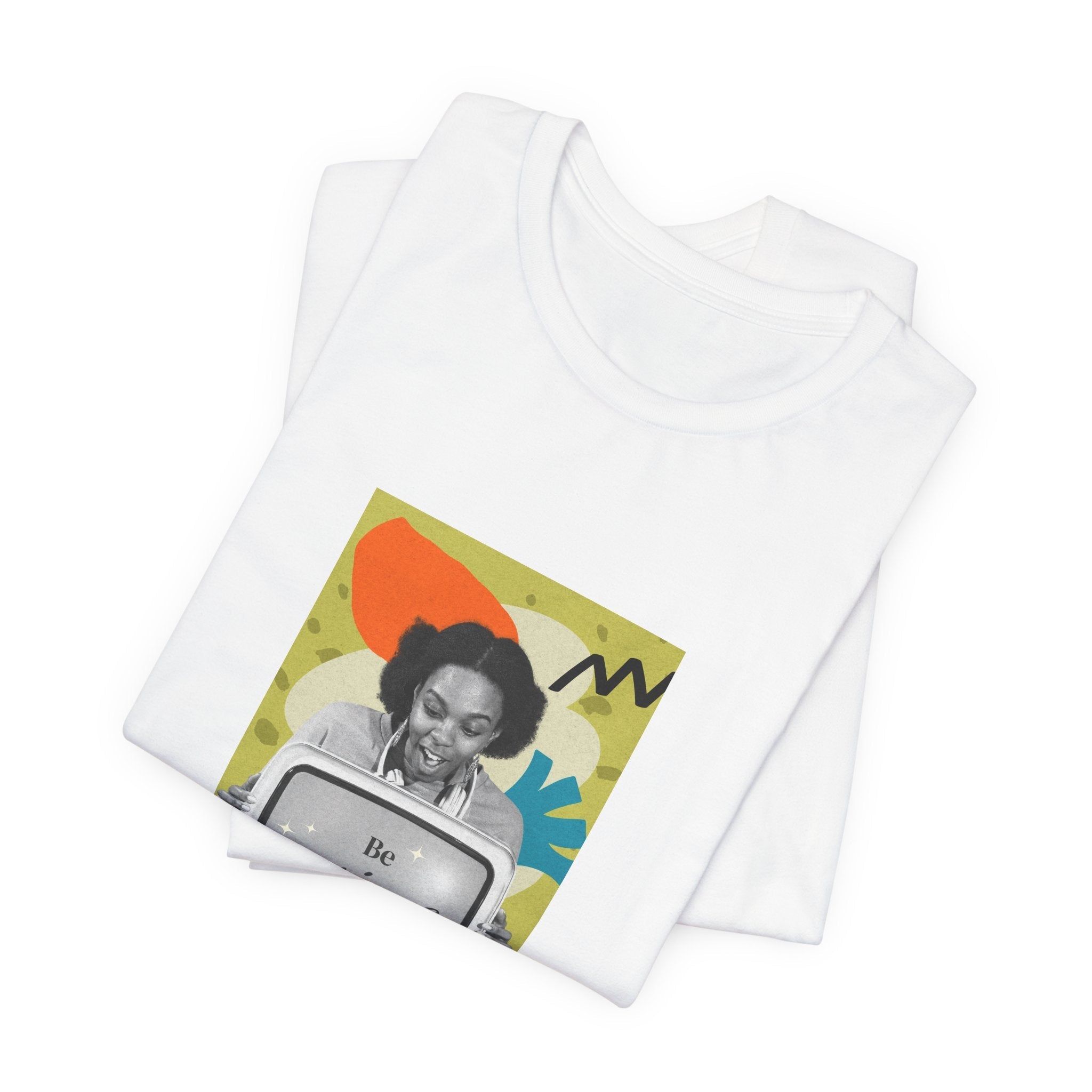 POP Culture Classics Be Curious Still Unisex Jersey Short Sleeve T-Shirt - POPvault