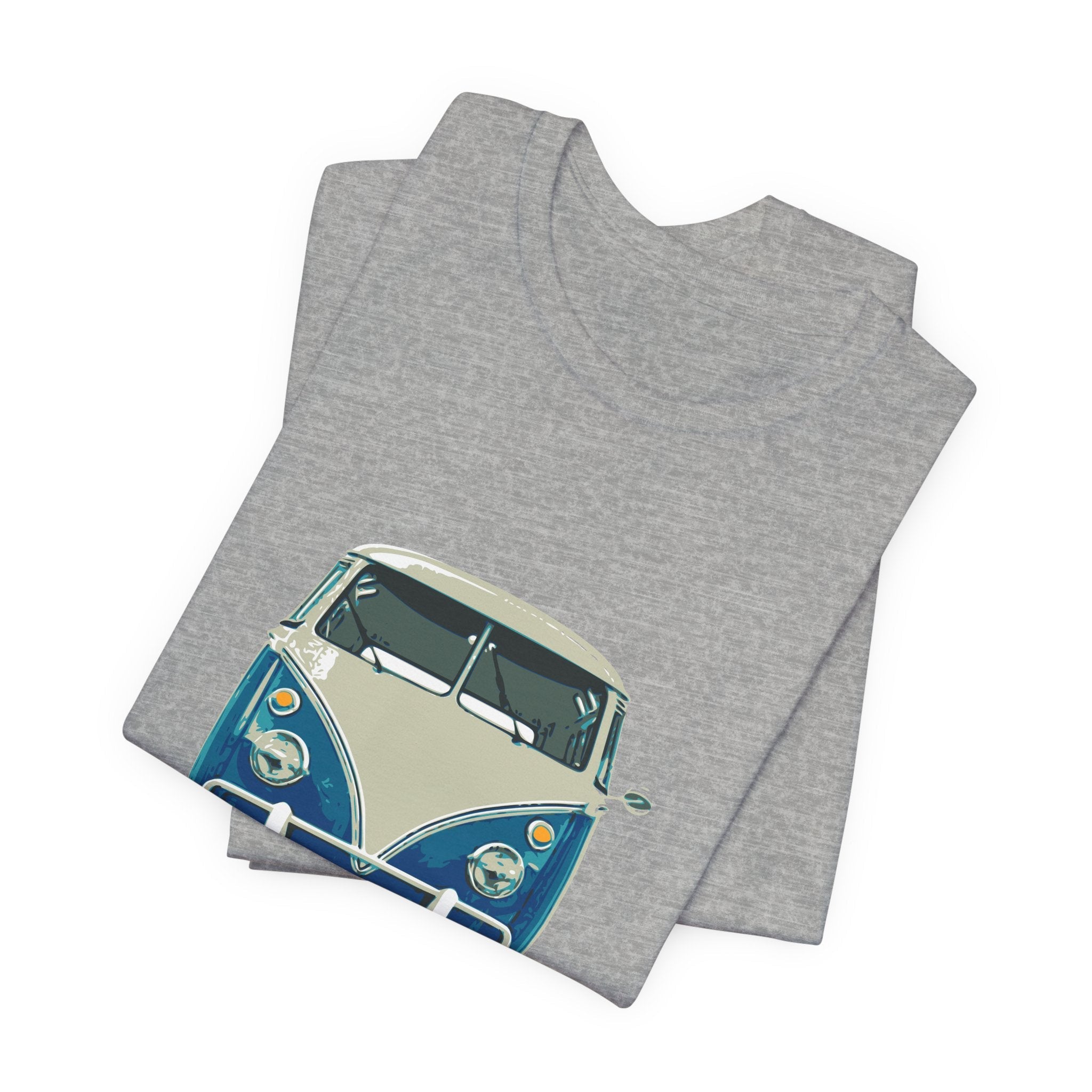 POP Culture Classics Beetle Bus Unisex Jersey Short Sleeve T-Shirt - POPvault