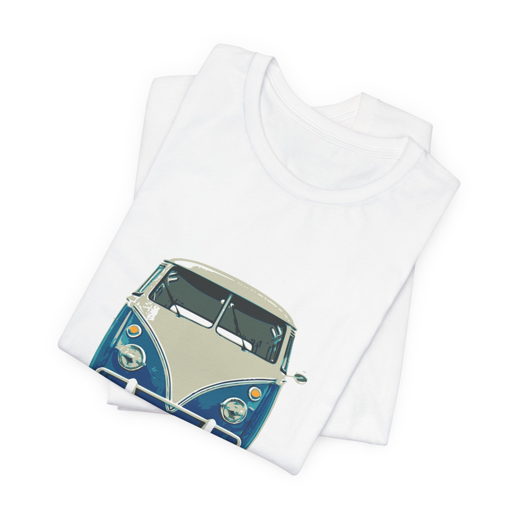 POP Culture Classics Beetle Bus Unisex Jersey Short Sleeve T-Shirt - POPvault