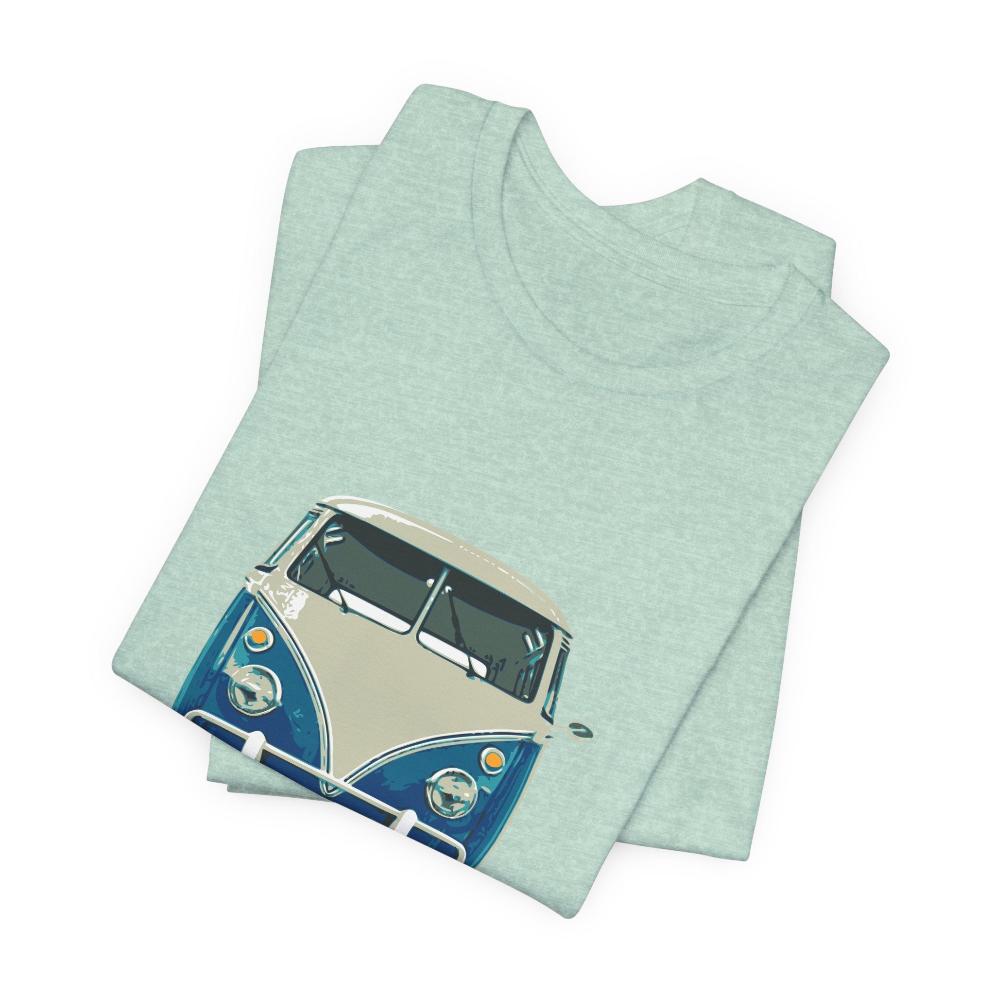 POP Culture Classics Beetle Bus Unisex Jersey Short Sleeve T-Shirt - POPvault