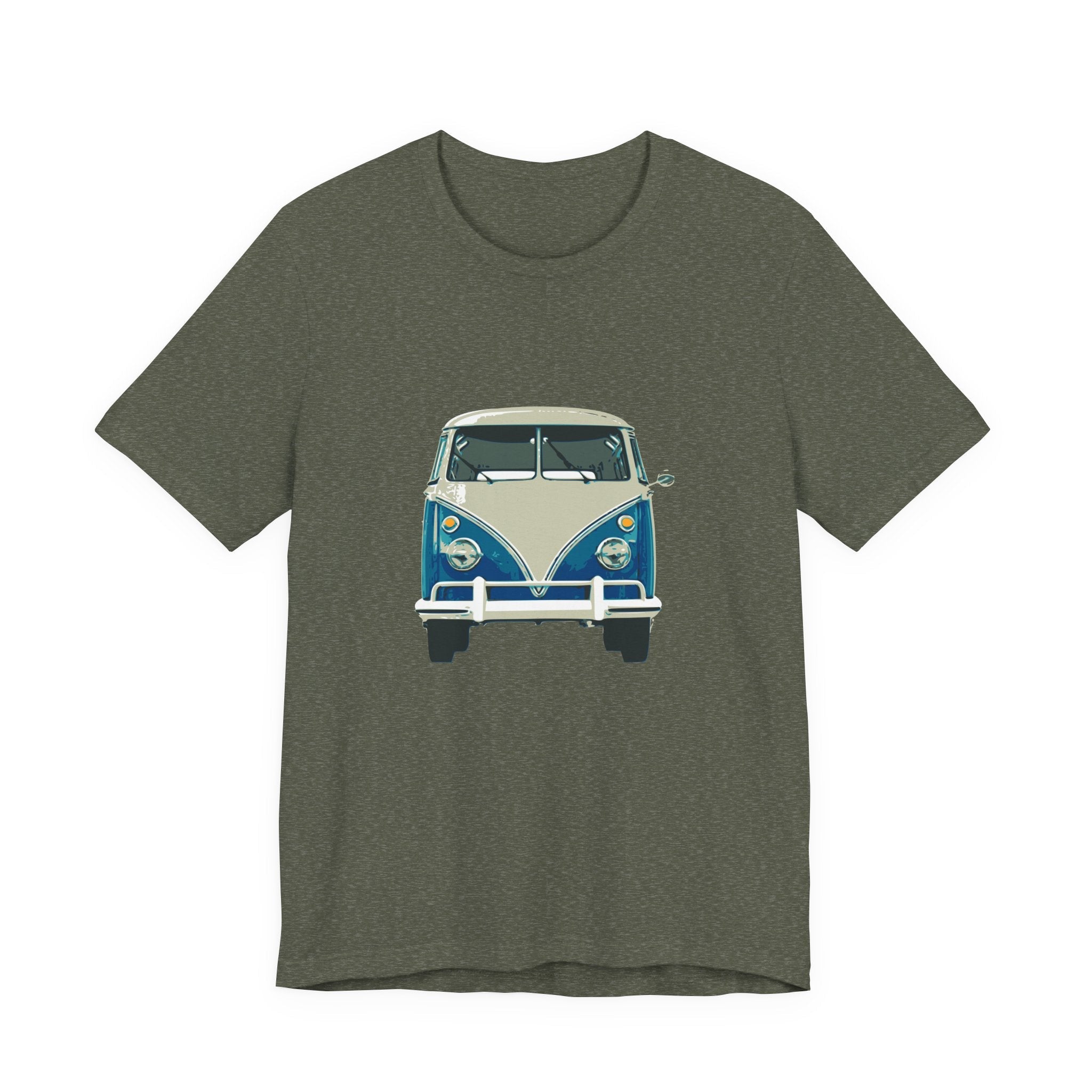 POP Culture Classics Beetle Bus Unisex Jersey Short Sleeve T-Shirt - POPvault