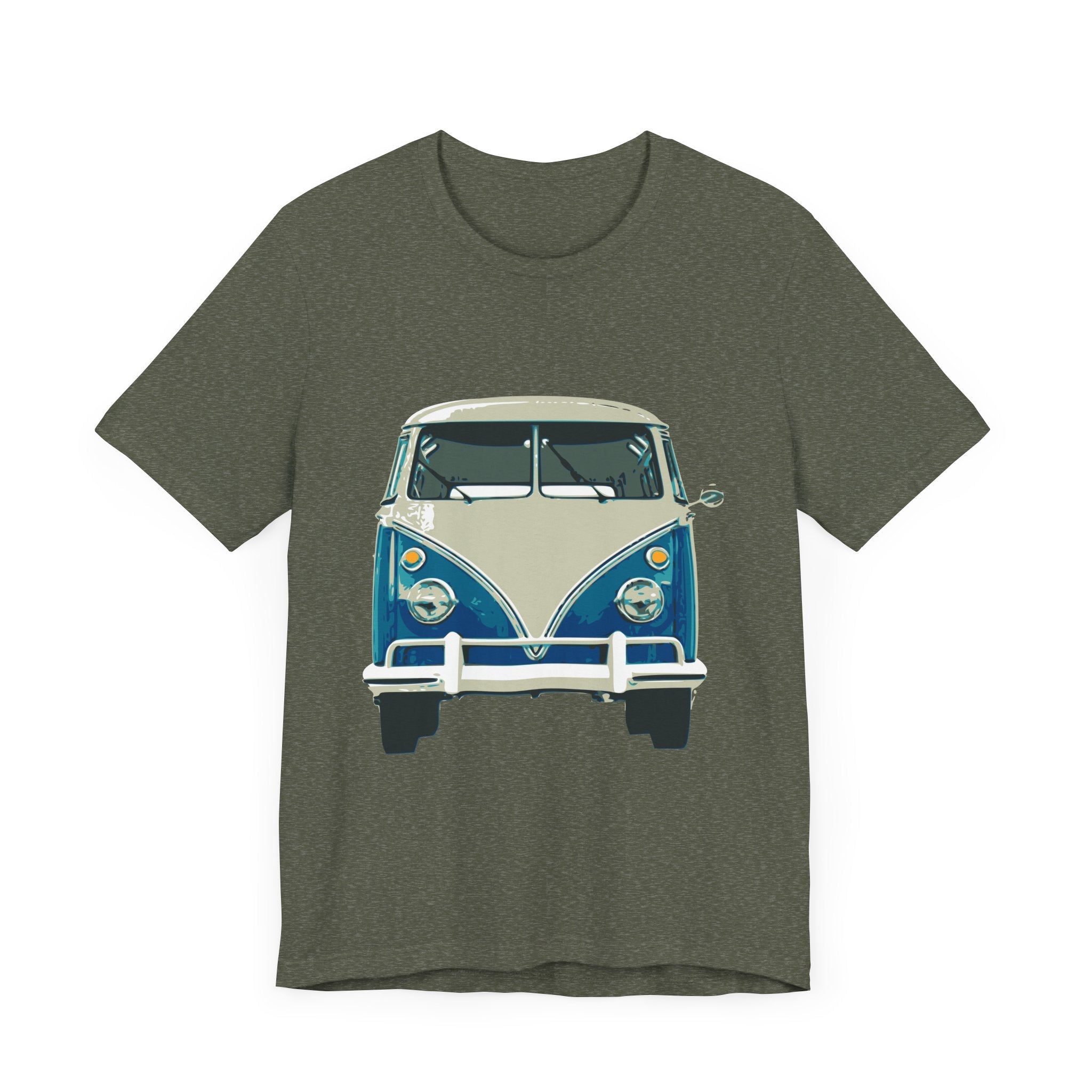 POP Culture Classics Beetle Bus Unisex Jersey Short Sleeve T-Shirt - POPvault