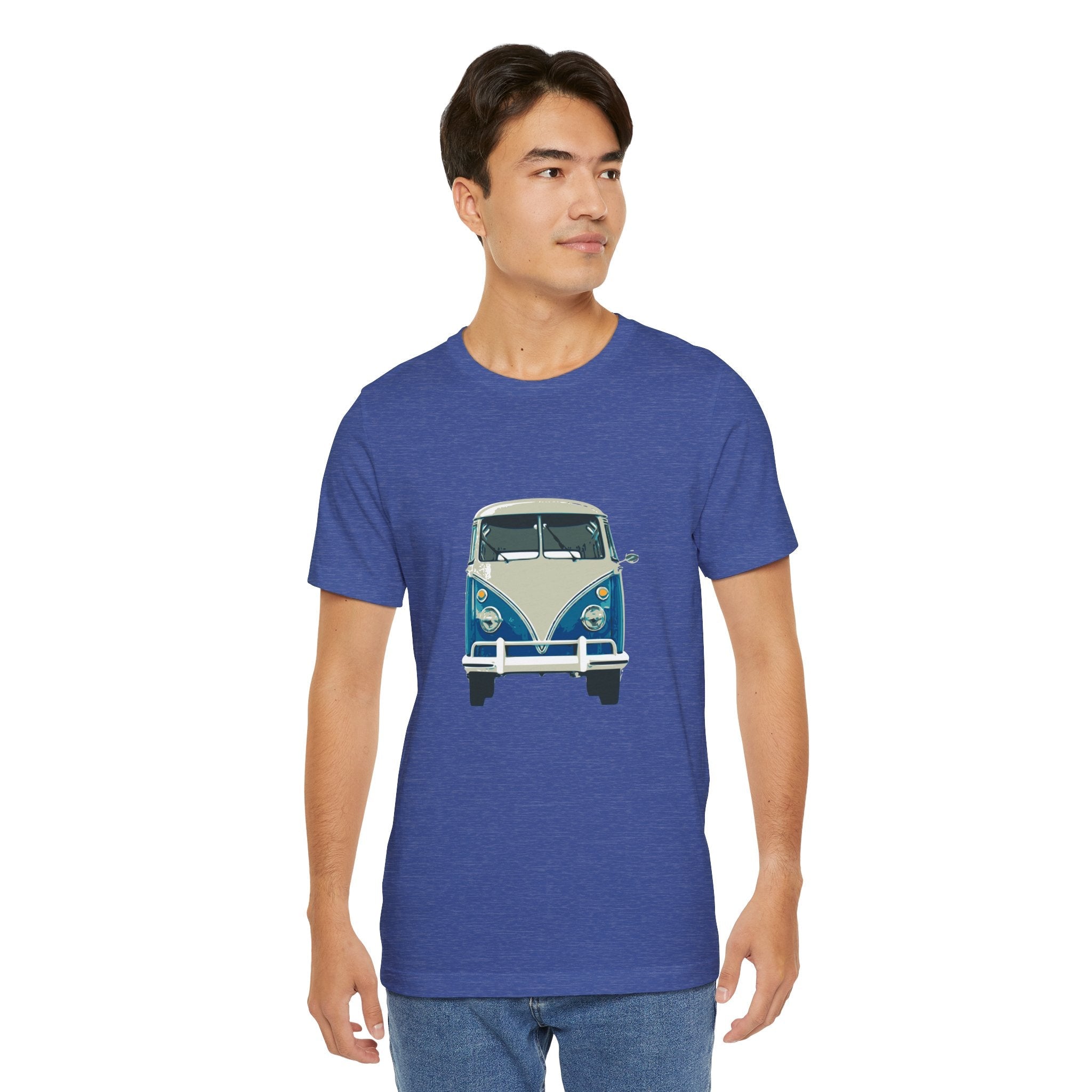 POP Culture Classics Beetle Bus Unisex Jersey Short Sleeve T-Shirt - POPvault