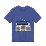 POP Culture Classics Boombox Unisex Jersey Short Sleeve T-Shirt - POPvault