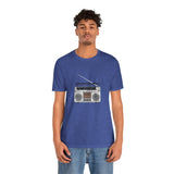 POP Culture Classics Boombox Unisex Jersey Short Sleeve T-Shirt - POPvault