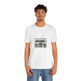 POP Culture Classics Boombox Unisex Jersey Short Sleeve T-Shirt - POPvault