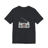POP Culture Classics Boombox Unisex Jersey Short Sleeve T-Shirt - POPvault