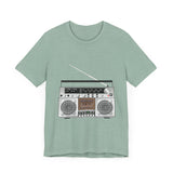 POP Culture Classics Boombox Unisex Jersey Short Sleeve T-Shirt - POPvault