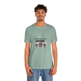 POP Culture Classics Boombox Unisex Jersey Short Sleeve T-Shirt - POPvault