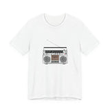 POP Culture Classics Boombox Unisex Jersey Short Sleeve T-Shirt - POPvault