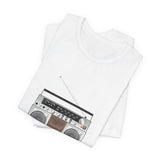 POP Culture Classics Boombox Unisex Jersey Short Sleeve T-Shirt - POPvault