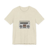 POP Culture Classics Boombox Unisex Jersey Short Sleeve T-Shirt - POPvault