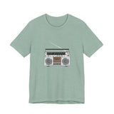 POP Culture Classics Boombox Unisex Jersey Short Sleeve T-Shirt - POPvault