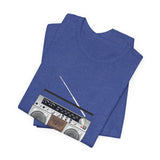 POP Culture Classics Boombox Unisex Jersey Short Sleeve T-Shirt - POPvault