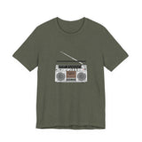 POP Culture Classics Boombox Unisex Jersey Short Sleeve T-Shirt - POPvault