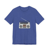 POP Culture Classics Boombox Unisex Jersey Short Sleeve T-Shirt - POPvault