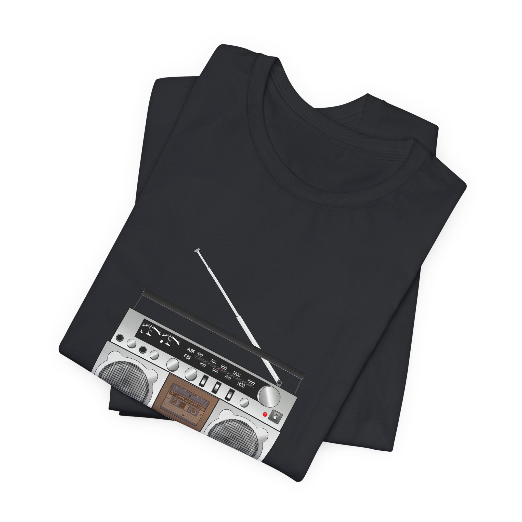 POP Culture Classics Boombox Unisex Jersey Short Sleeve T-Shirt - POPvault