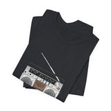 POP Culture Classics Boombox Unisex Jersey Short Sleeve T-Shirt - POPvault
