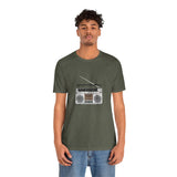 POP Culture Classics Boombox Unisex Jersey Short Sleeve T-Shirt - POPvault