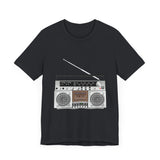 POP Culture Classics Boombox Unisex Jersey Short Sleeve T-Shirt - POPvault