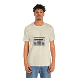 POP Culture Classics Boombox Unisex Jersey Short Sleeve T-Shirt - POPvault