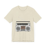 POP Culture Classics Boombox Unisex Jersey Short Sleeve T-Shirt - POPvault