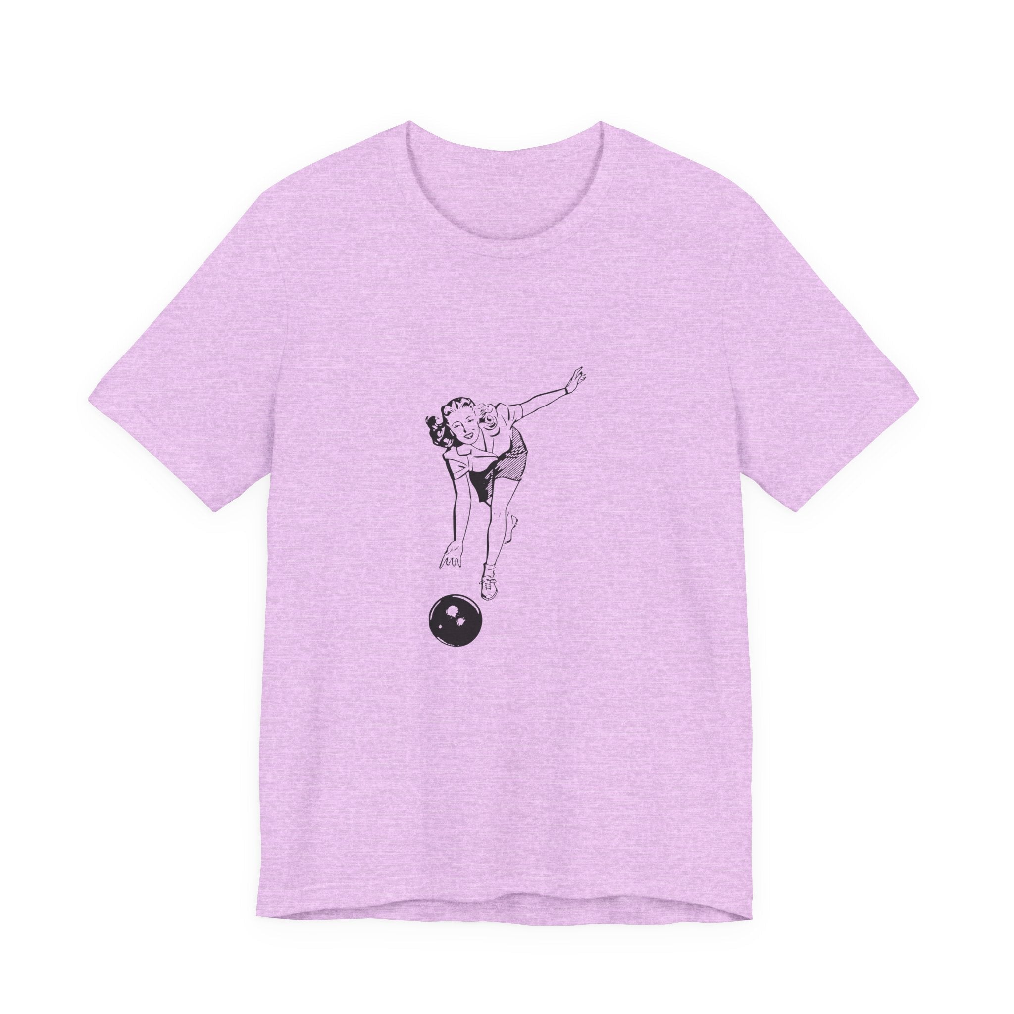 POP Culture Classics Bowling Babe Unisex Jersey Short Sleeve T-Shirt - POPvault