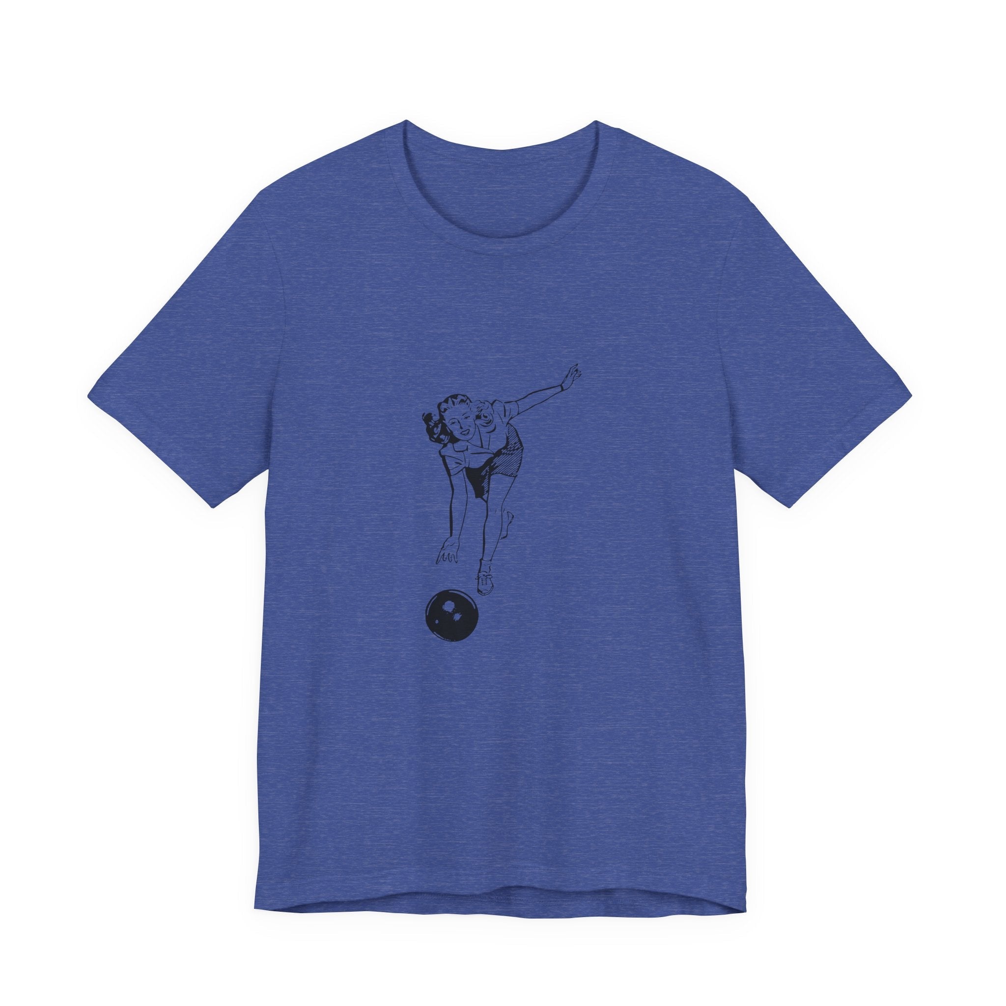 POP Culture Classics Bowling Babe Unisex Jersey Short Sleeve T-Shirt - POPvault
