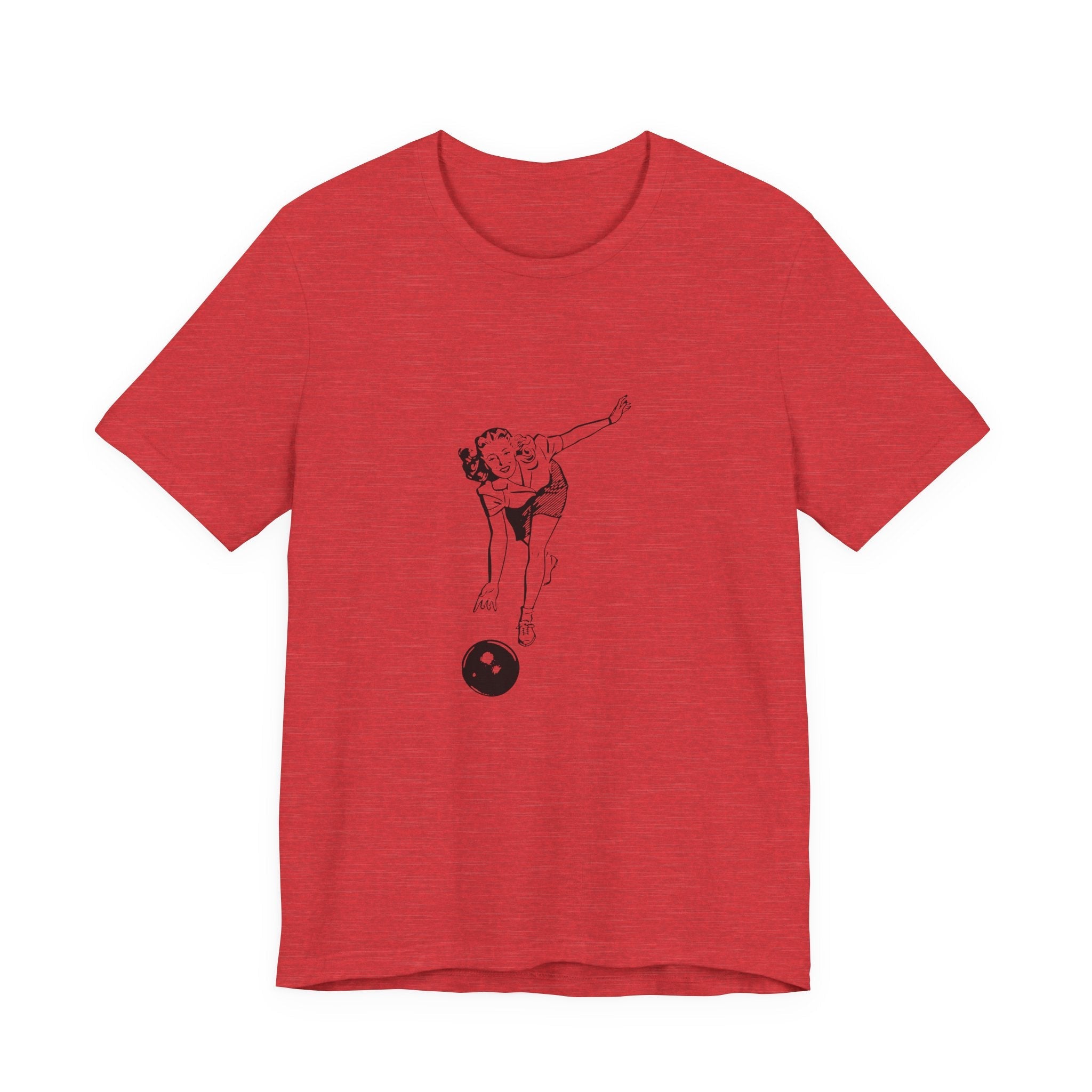 POP Culture Classics Bowling Babe Unisex Jersey Short Sleeve T-Shirt - POPvault