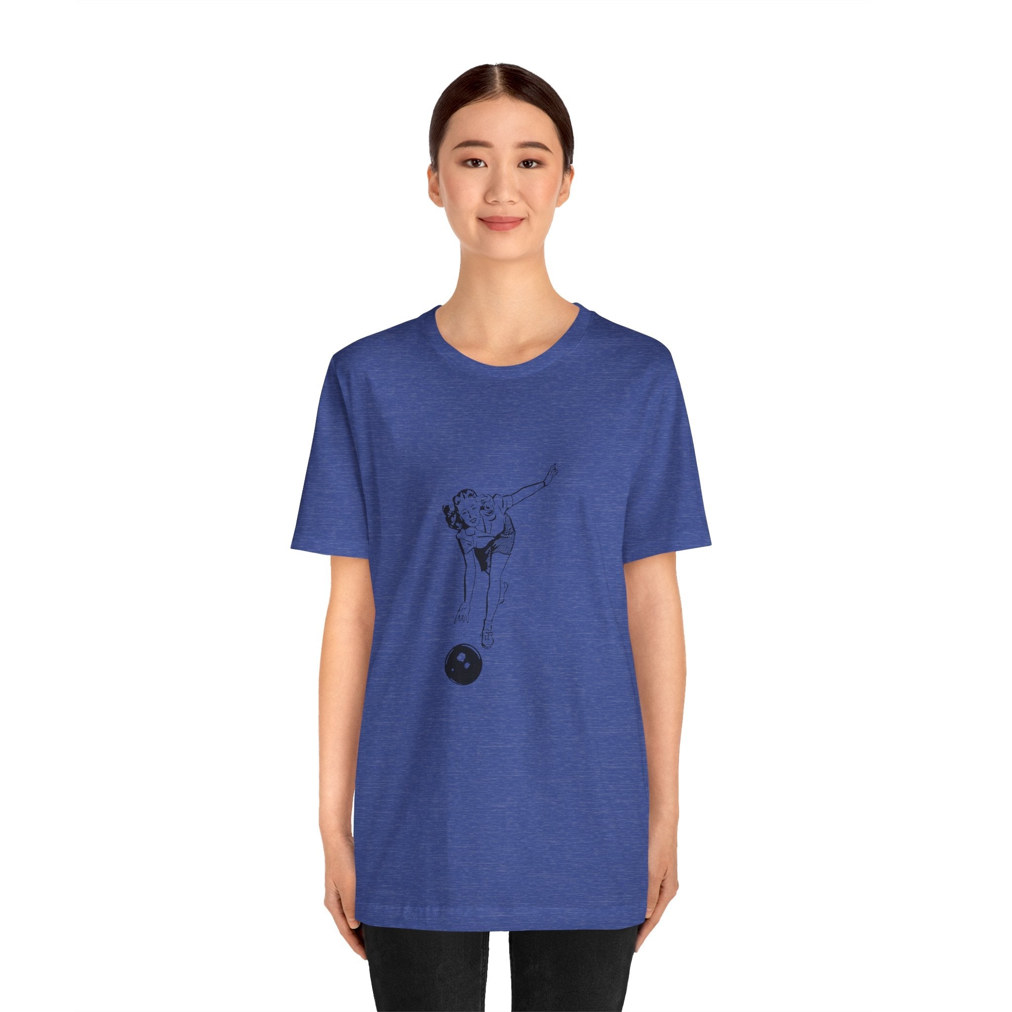 POP Culture Classics Bowling Babe Unisex Jersey Short Sleeve T-Shirt - POPvault