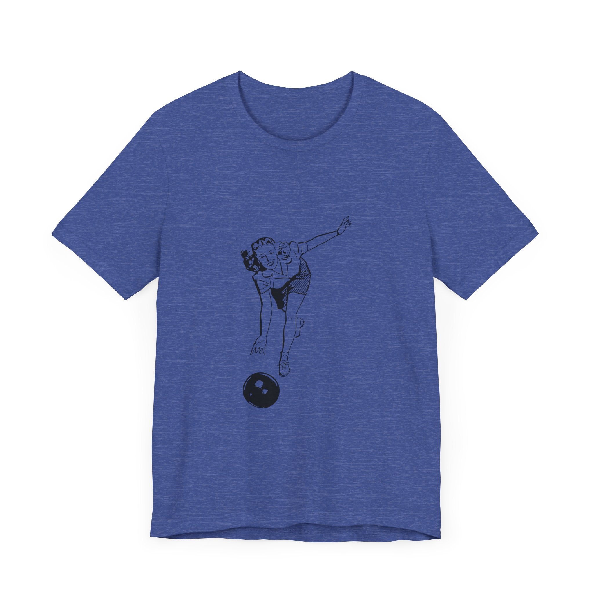 POP Culture Classics Bowling Babe Unisex Jersey Short Sleeve T-Shirt - POPvault