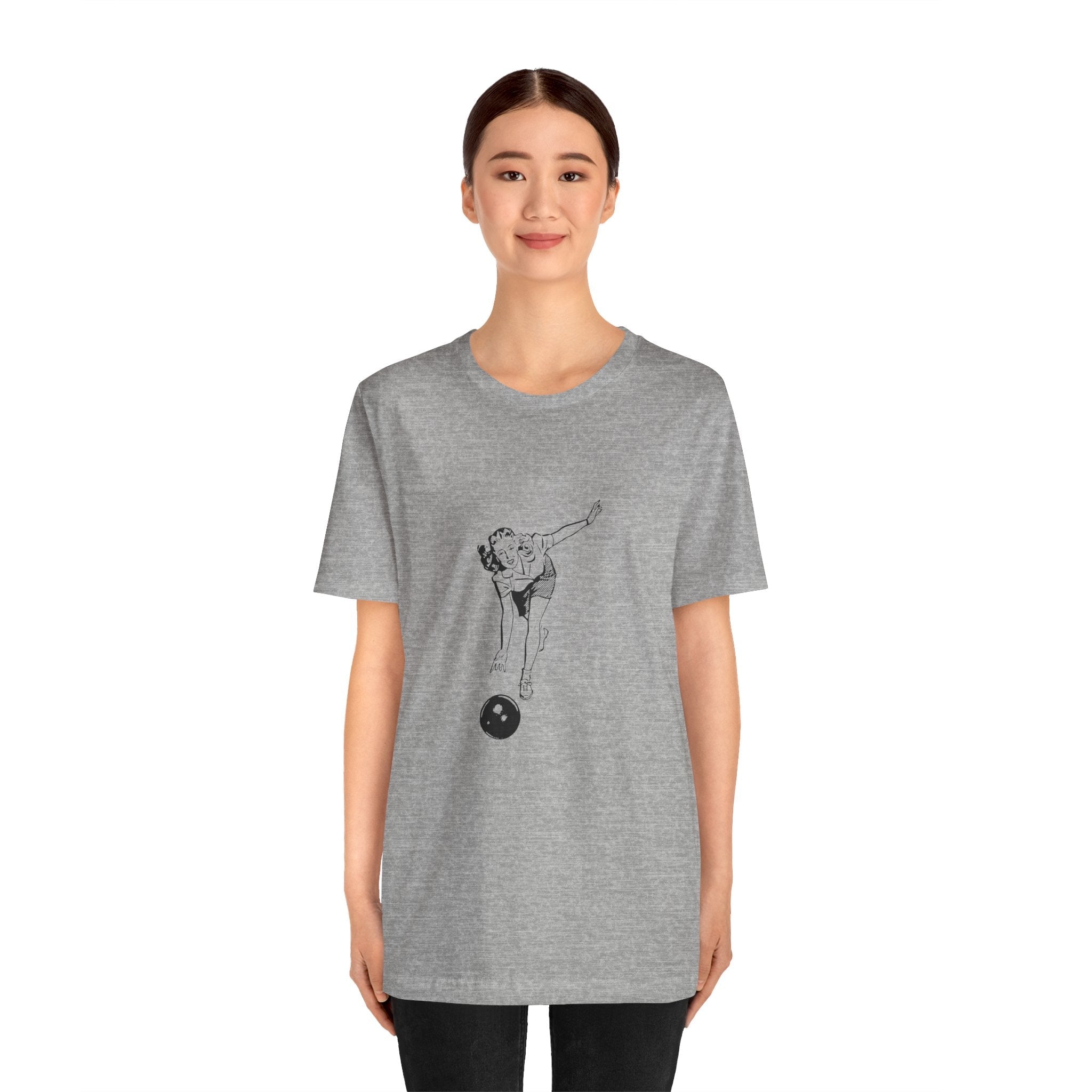 POP Culture Classics Bowling Babe Unisex Jersey Short Sleeve T-Shirt - POPvault