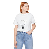 POP Culture Classics Bright as a Bulb Unisex Jersey Short Sleeve T-Shirt - POPvault