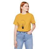 POP Culture Classics Bright as a Bulb Unisex Jersey Short Sleeve T-Shirt - POPvault