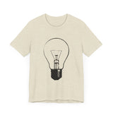 POP Culture Classics Bright as a Bulb Unisex Jersey Short Sleeve T-Shirt - POPvault