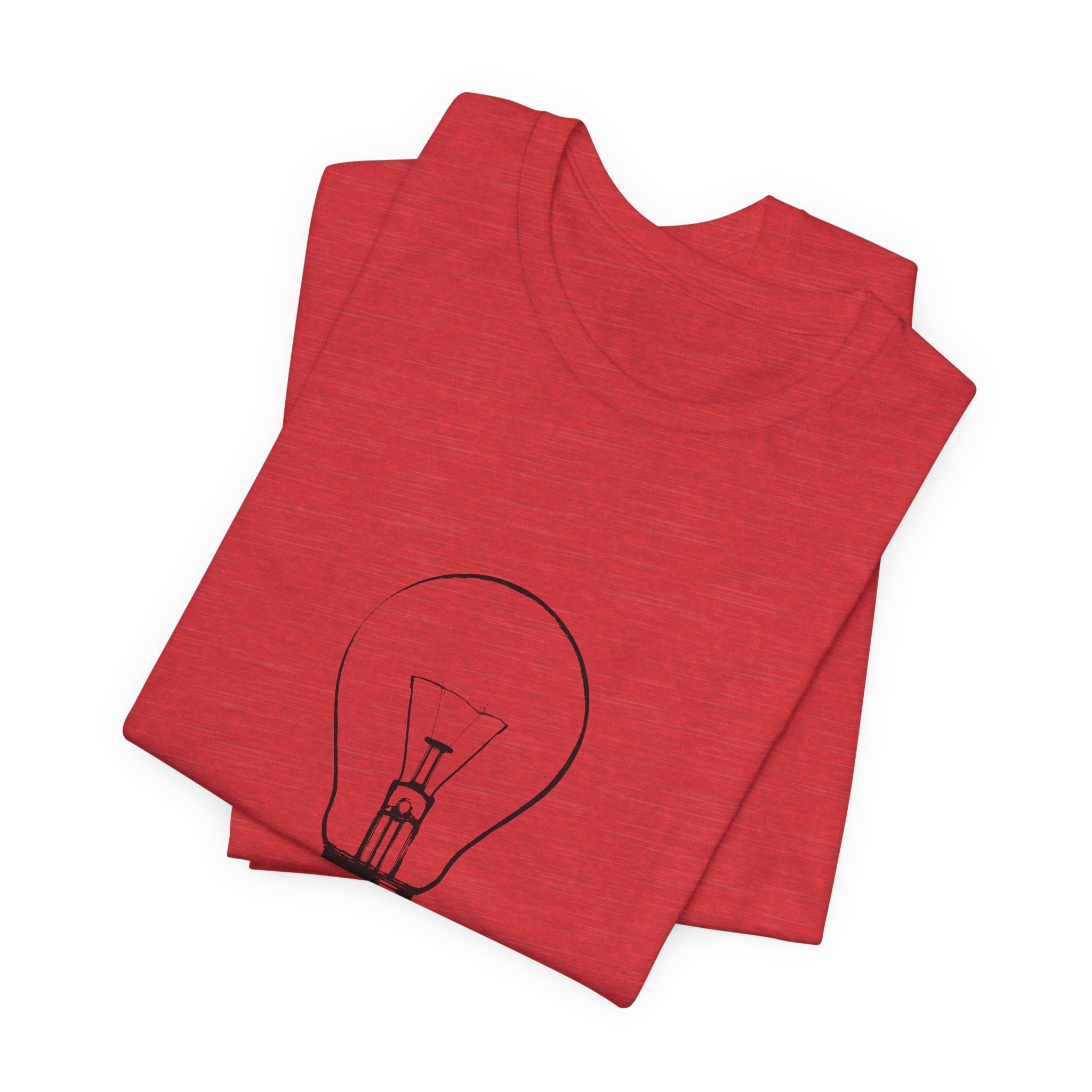 POP Culture Classics Bright as a Bulb Unisex Jersey Short Sleeve T-Shirt - POPvault