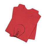 POP Culture Classics Bright as a Bulb Unisex Jersey Short Sleeve T-Shirt - POPvault