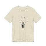 POP Culture Classics Bright as a Bulb Unisex Jersey Short Sleeve T-Shirt - POPvault