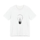 POP Culture Classics Bright as a Bulb Unisex Jersey Short Sleeve T-Shirt - POPvault