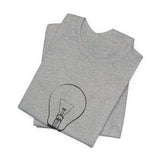 POP Culture Classics Bright as a Bulb Unisex Jersey Short Sleeve T-Shirt - POPvault