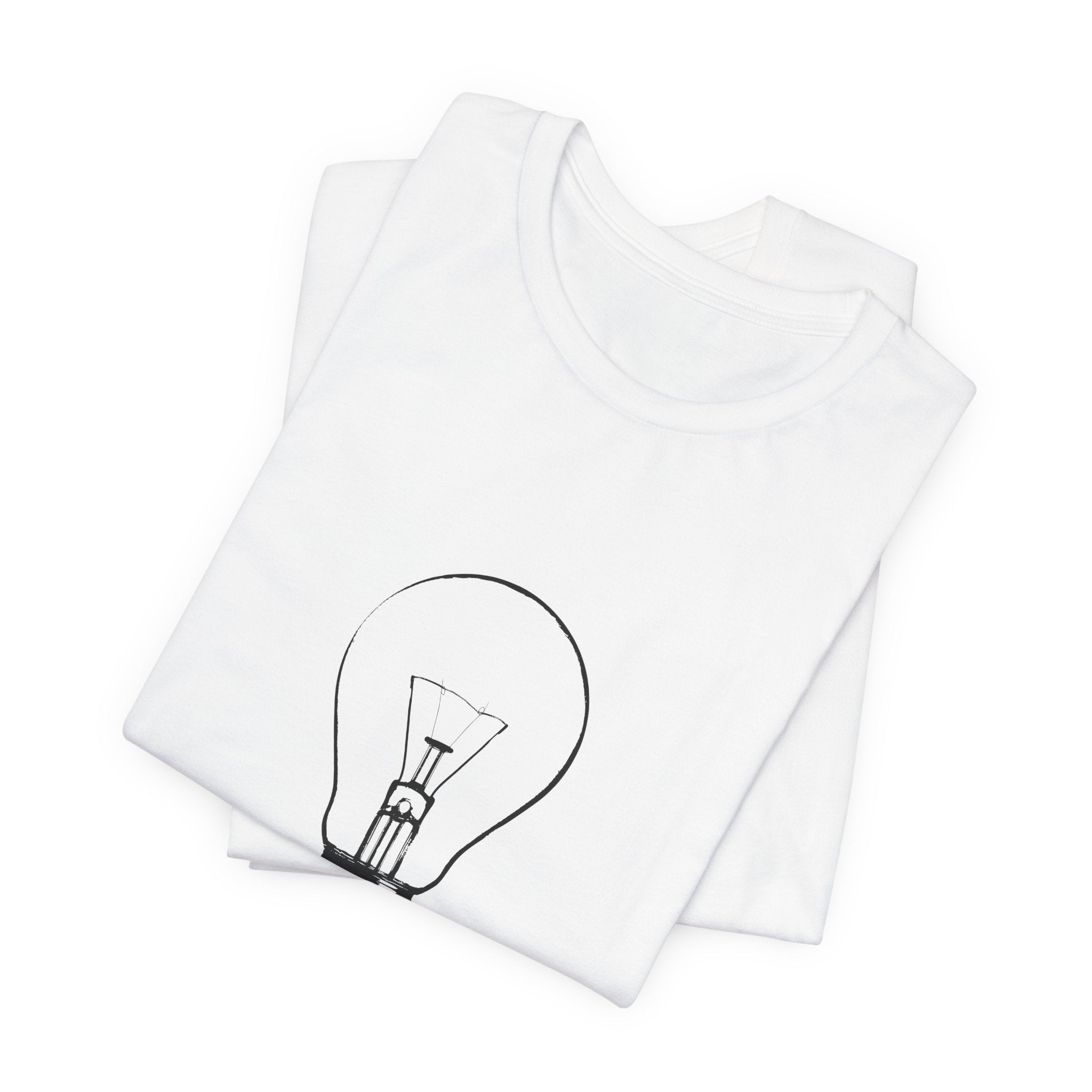 POP Culture Classics Bright as a Bulb Unisex Jersey Short Sleeve T-Shirt - POPvault