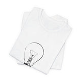POP Culture Classics Bright as a Bulb Unisex Jersey Short Sleeve T-Shirt - POPvault