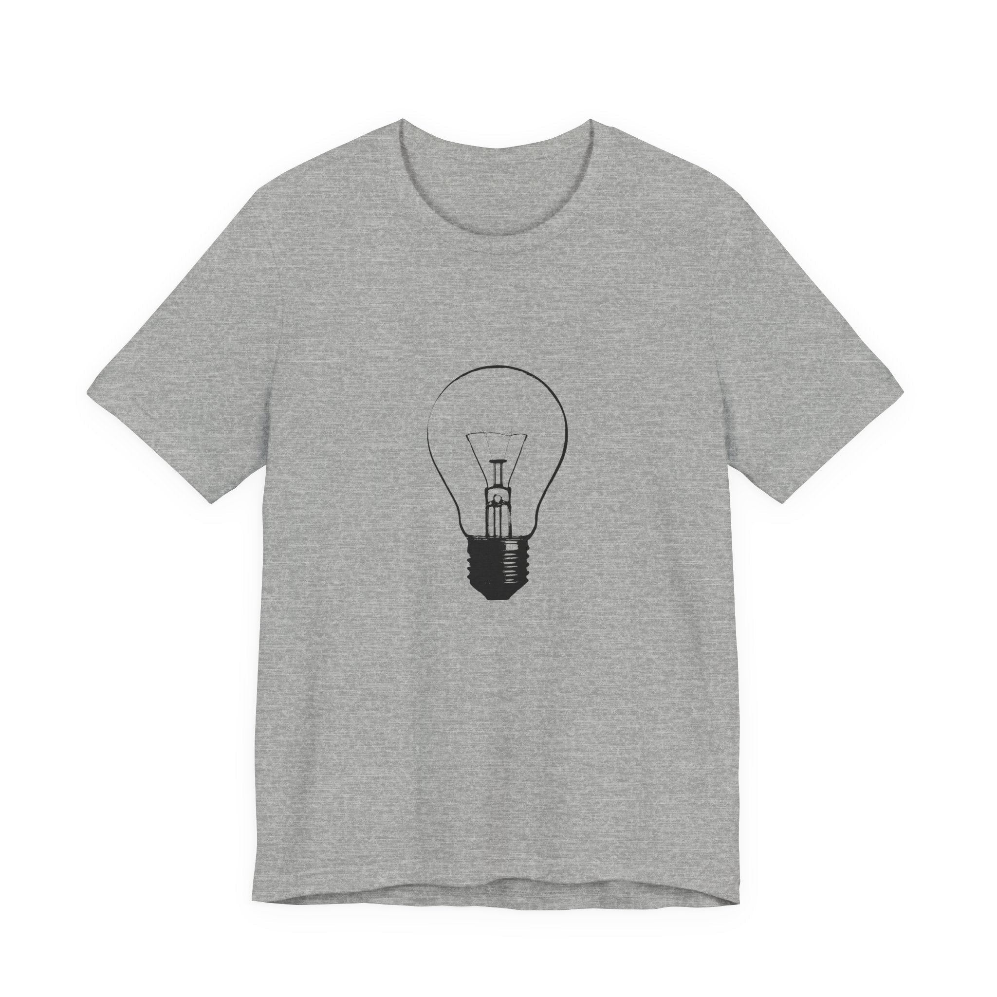 POP Culture Classics Bright as a Bulb Unisex Jersey Short Sleeve T-Shirt - POPvault