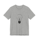 POP Culture Classics Bright as a Bulb Unisex Jersey Short Sleeve T-Shirt - POPvault