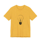 POP Culture Classics Bright as a Bulb Unisex Jersey Short Sleeve T-Shirt - POPvault