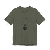 POP Culture Classics Bright as a Bulb Unisex Jersey Short Sleeve T-Shirt - POPvault