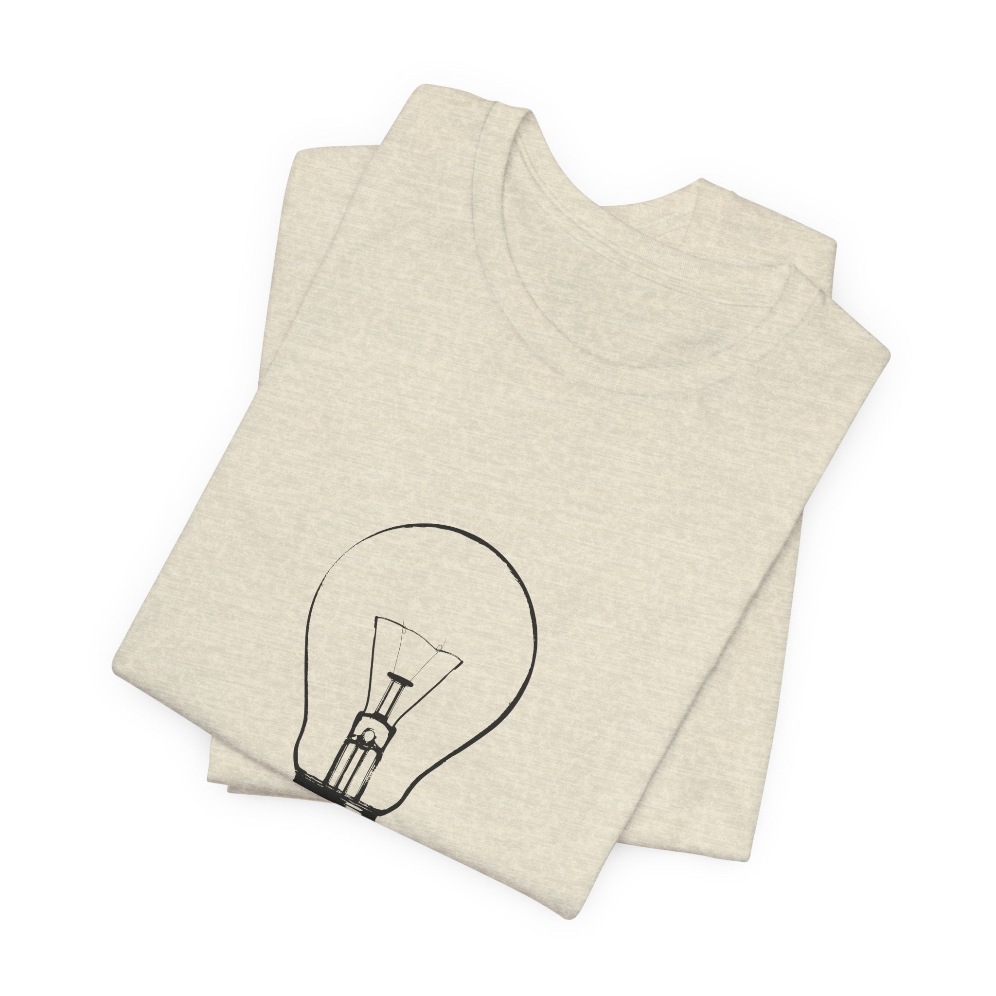 POP Culture Classics Bright as a Bulb Unisex Jersey Short Sleeve T-Shirt - POPvault